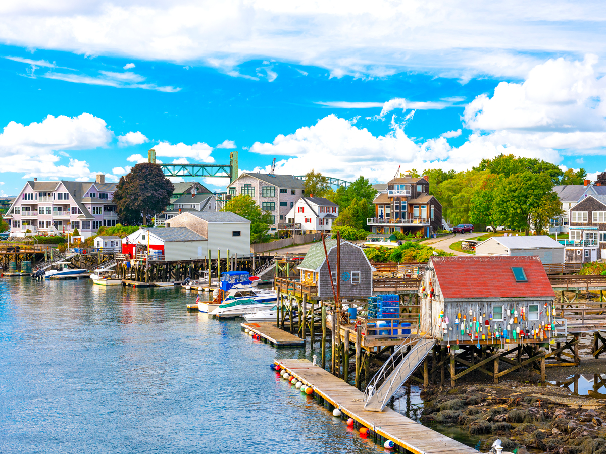 Waterfront of Portsmouth, New Hampshire