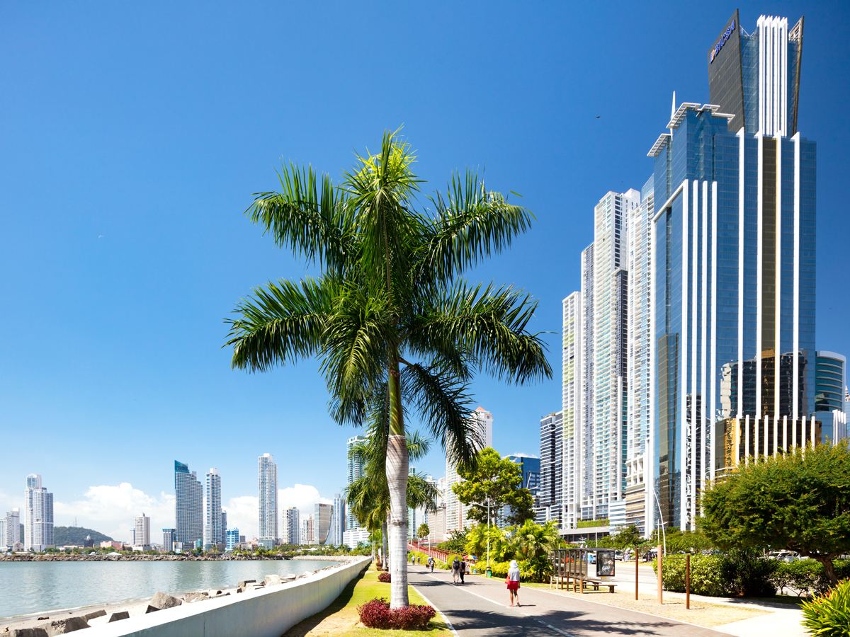 Waterfront of Panama City