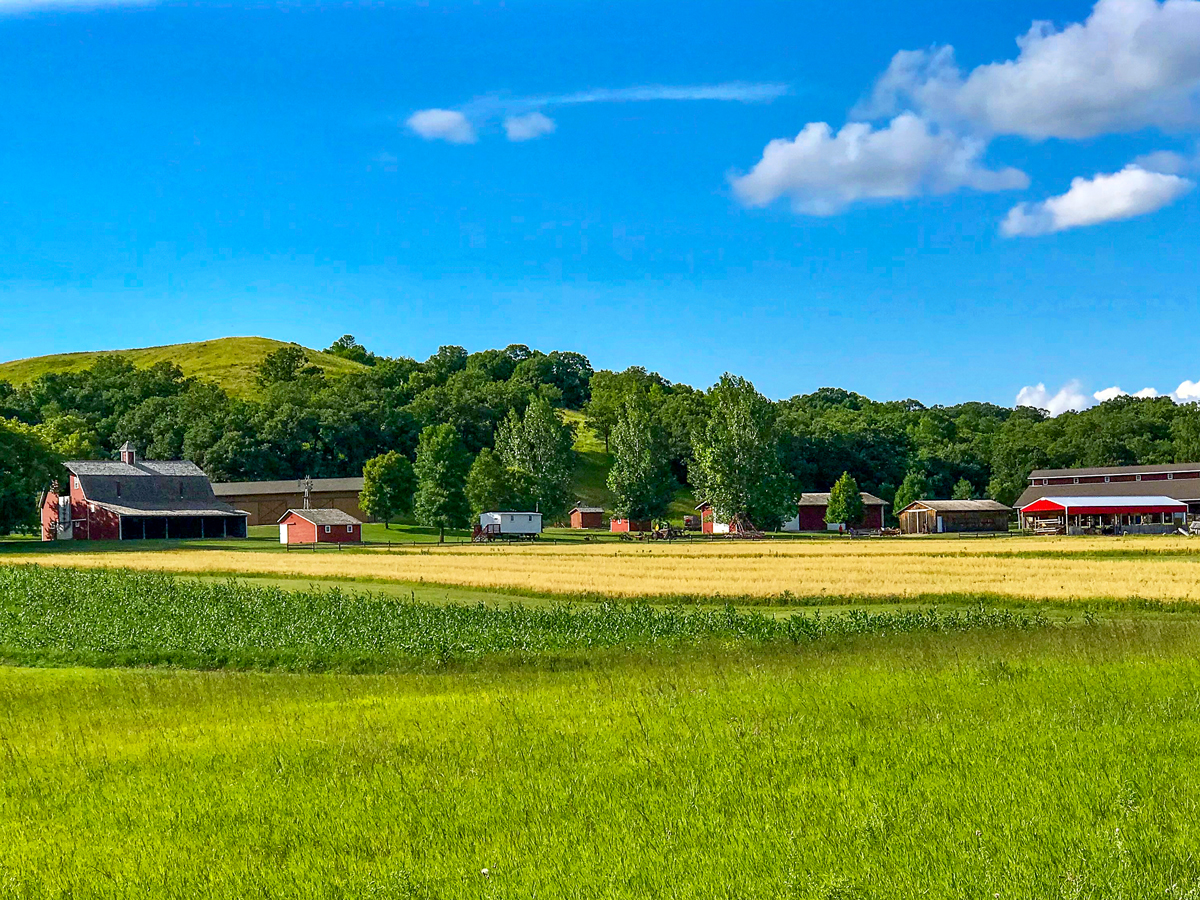 Farm near Fort Ransom, North Dakota