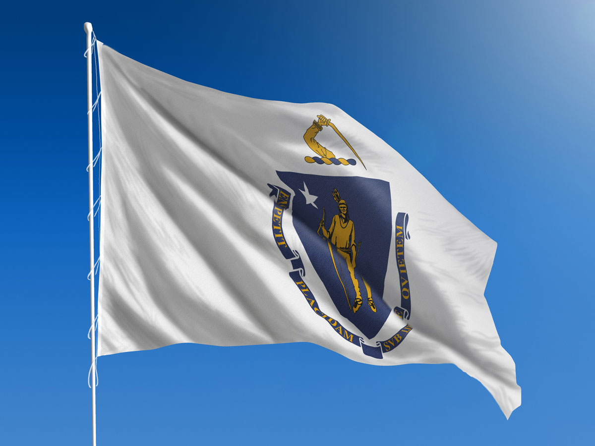 Massachusetts flag