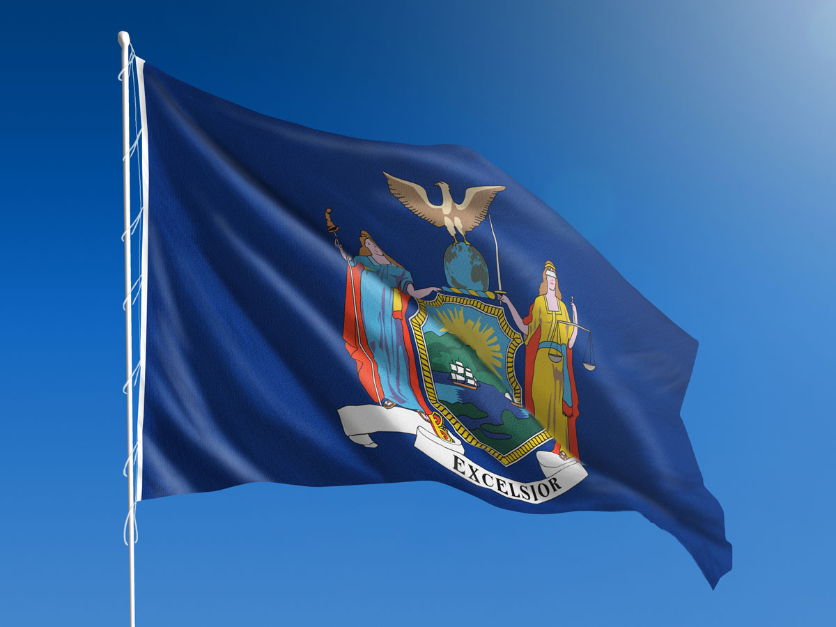New York state flag