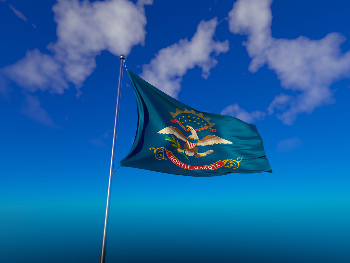 North Dakota flag