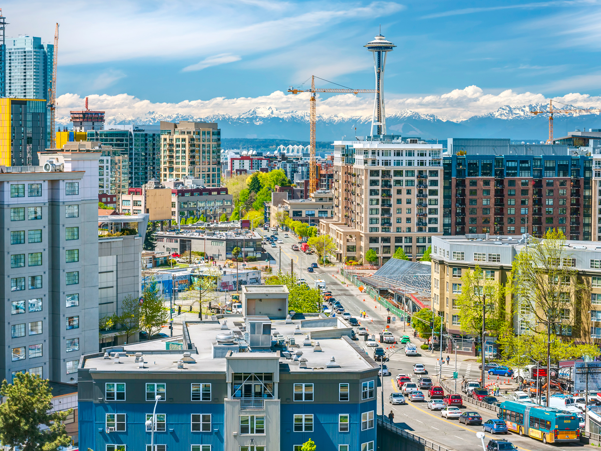 Cityscape of Seattle, Washington