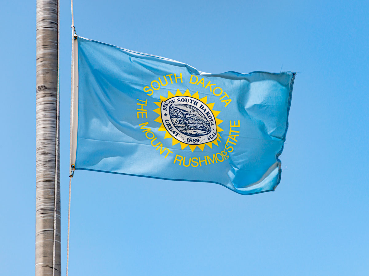 South Dakota flag