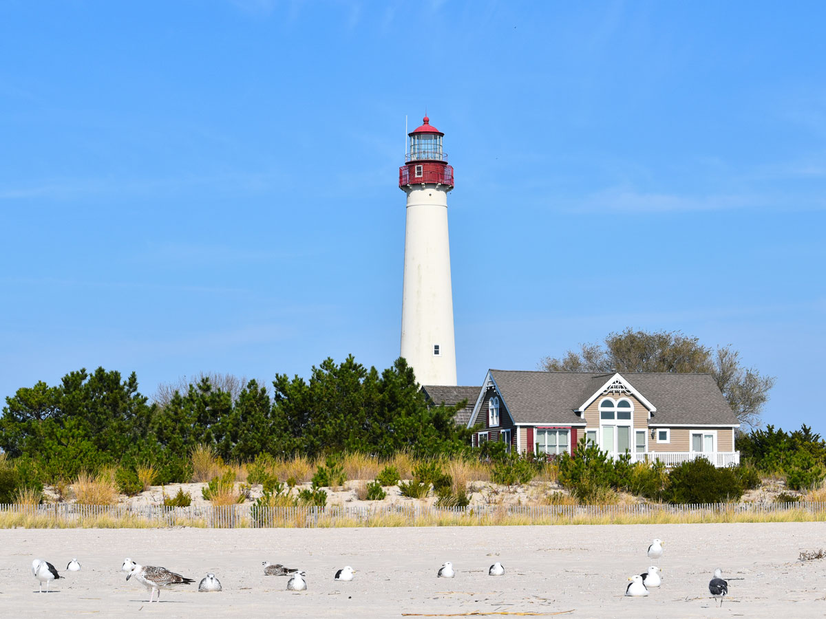 Cape May Lighthouse in New Jersey