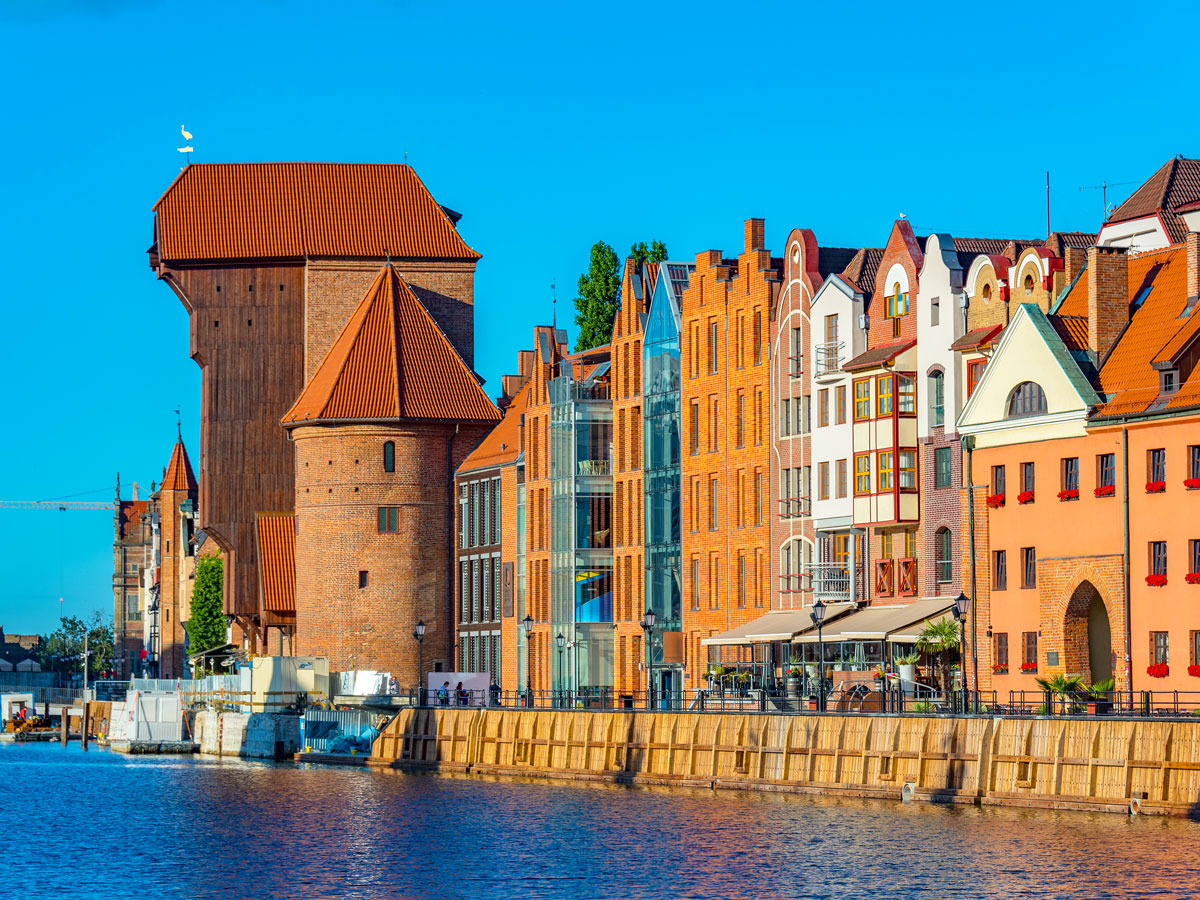 Gdańsk Crane on the waterfront