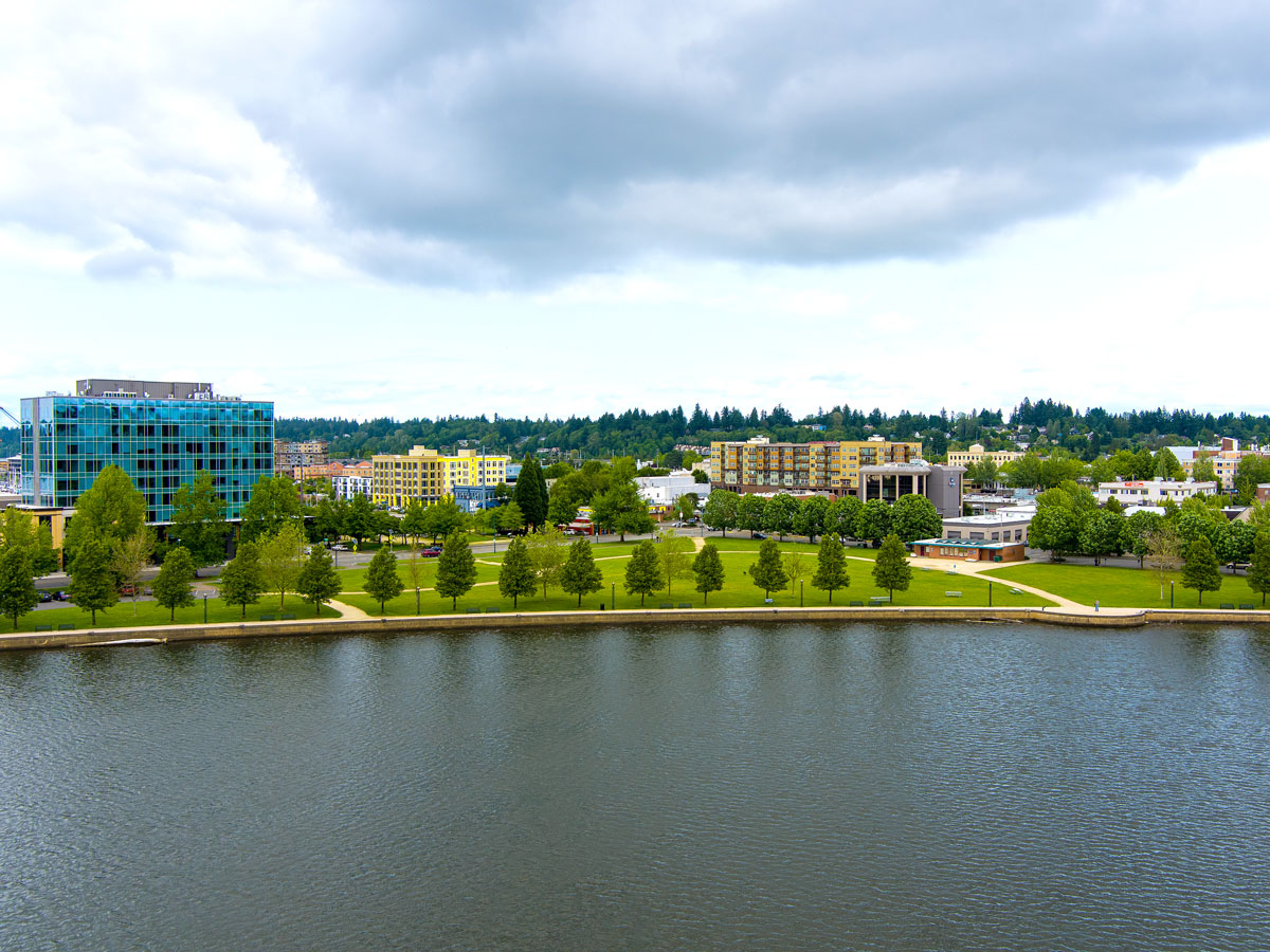 Clouds over Olympia, Washington