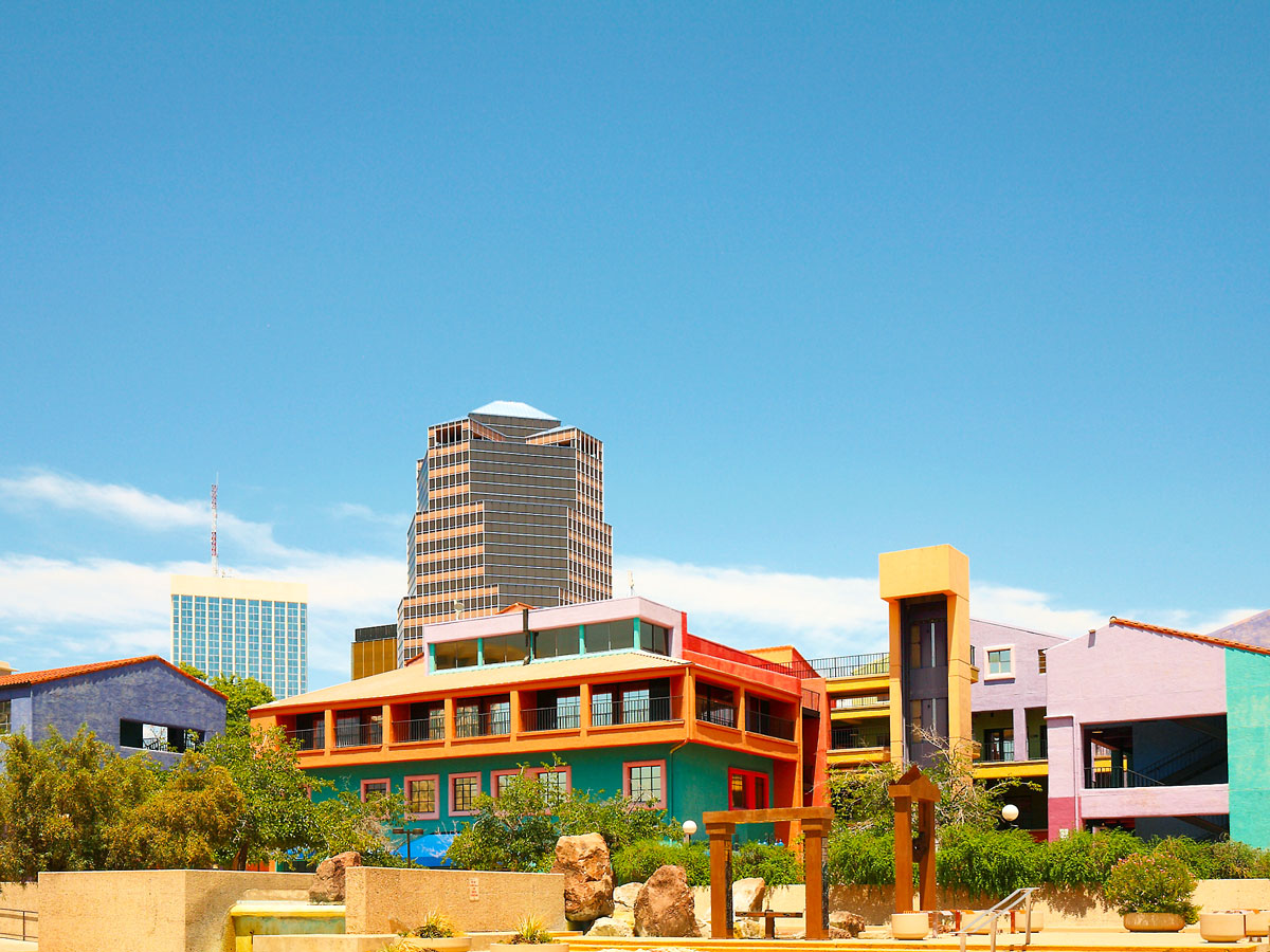Cityscape of Tucson, Arizona