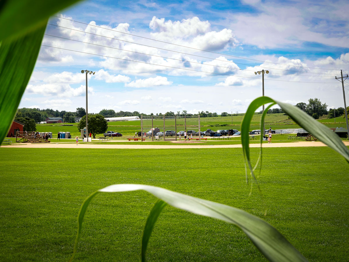 Baseball field in Dyersville, Iowa