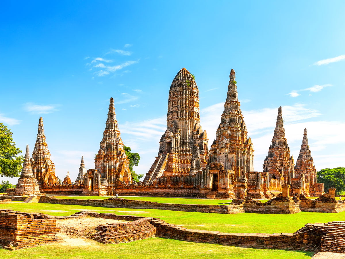 Temple complex in Thailand