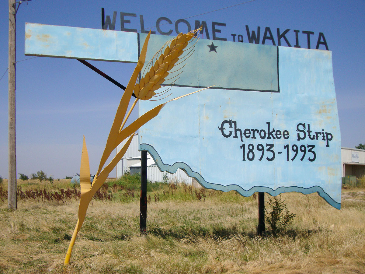 Welcome to Wakita sign