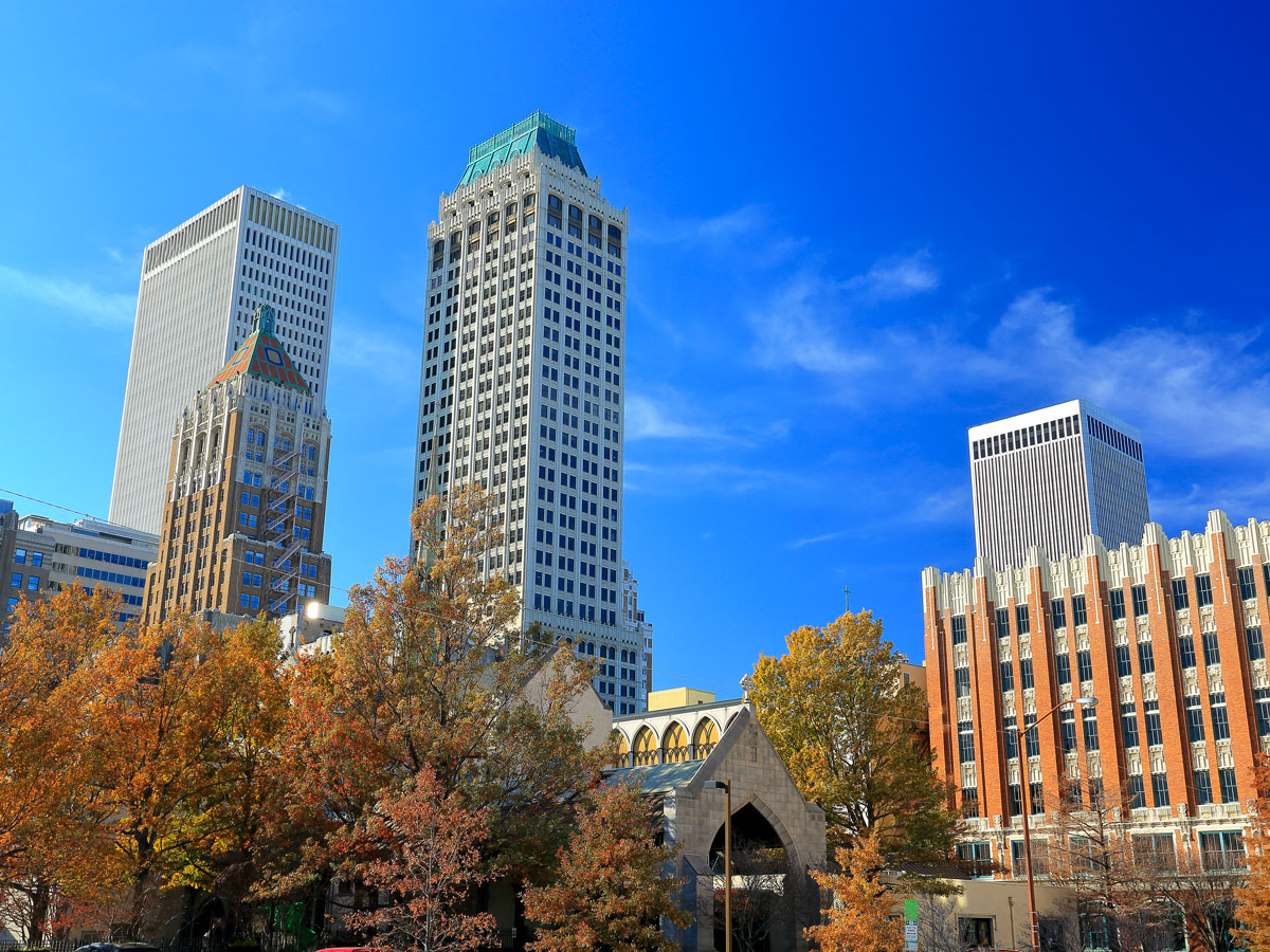 Skyline of Tulsa, Oklahoma