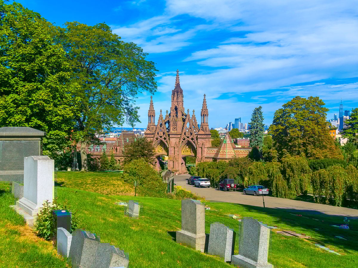 Green-Wood Cemetery in Brooklyn, New York