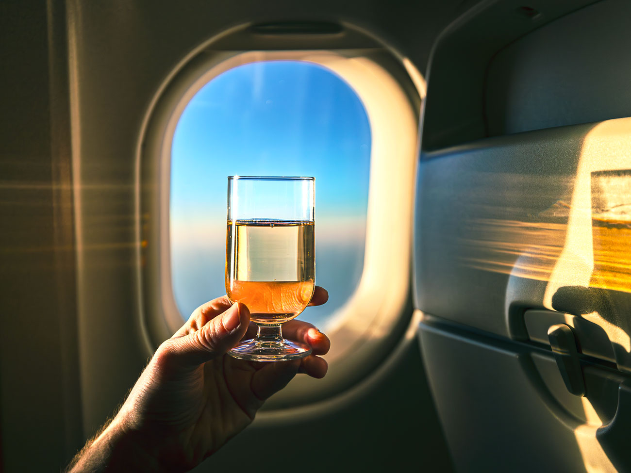 Why Wine Hits You Harder on a Plane